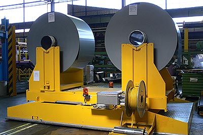 Customised lifting systems Sheet metal industry