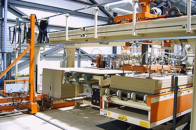 Customised lifting systems Woodworking industry