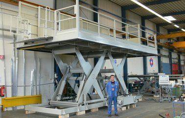 Verladehubtisch mit hoher Traglast