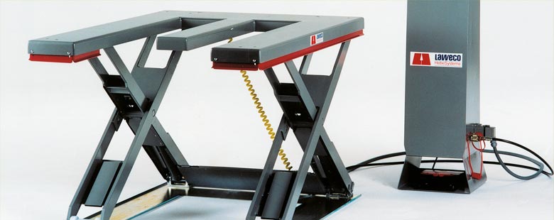 LAWECO lifting systems and plant lifting tables