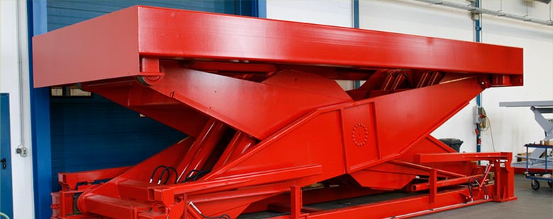 LAWECO lifting systems and plant lifting tables