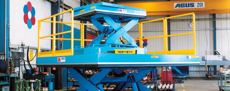 LAWECO lifting systems and plant lifting tables